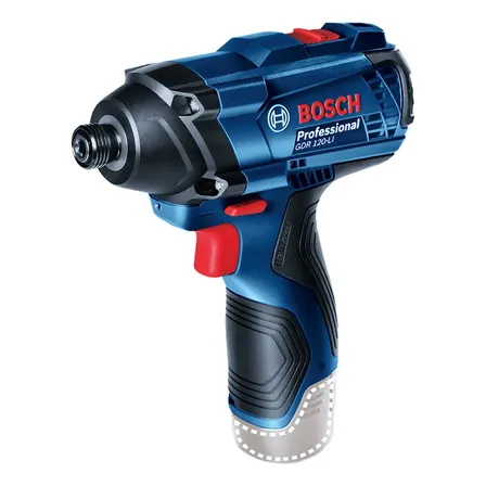 Chave De Impacto Sem Fio Bosch Gdr 120-li, Cor Azul 12v