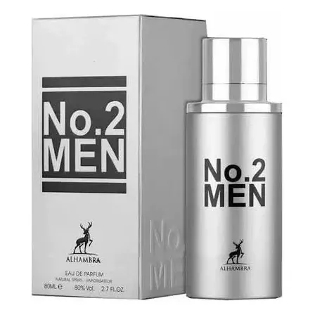 Perfume Masculino Alhambra Maison No. 2 Eau De Parfum 80 Ml Em Spray