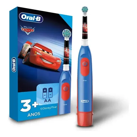 Escova Dental Elétrica Infantil Oral-b Disney Carros 1 Unidade 1.5v