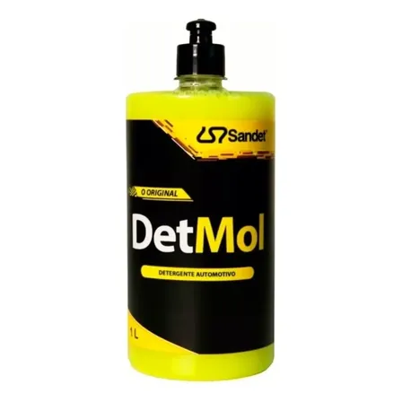 Shampoo Automotivo Sandet Detmol Limpeza Pesada 1l Brilho