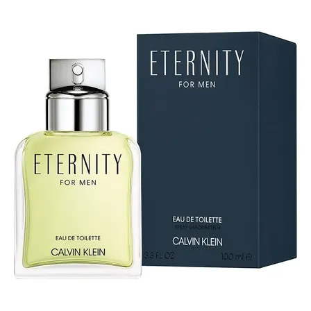 Perfume Eternity Eau De Toalette Masculino 100ml Calvin Klein