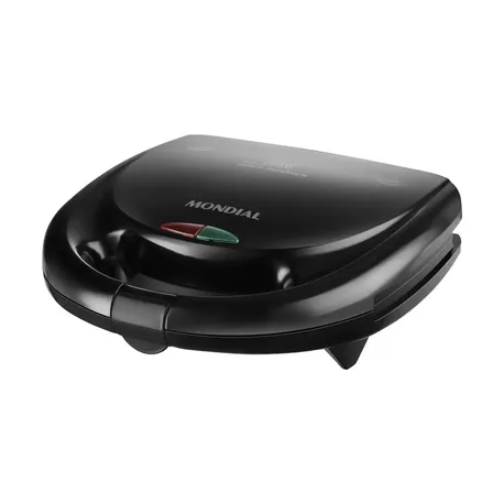 Sanduicheira Grill Antiaderente 750 Watts Preta S-12 Mondial Cor Preto