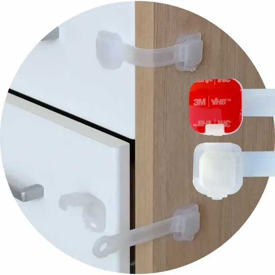 10 Fecho Infantil Criança Janela Geladeira Vaso Sanitário Porta Gaveta Portas Armários