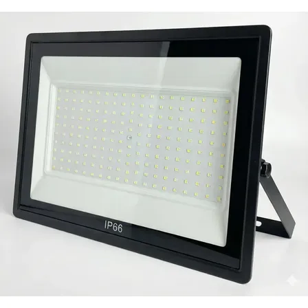 Refletor Led 1000w P Dágua Branco Frio Slim Cor Da Carcaça Preto Cor Da Luz Branco-frio 6500k