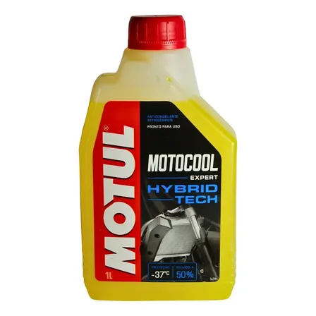 Fluido De Arrefecimento Motul Motocool Expert -37°c 1l Amarelo