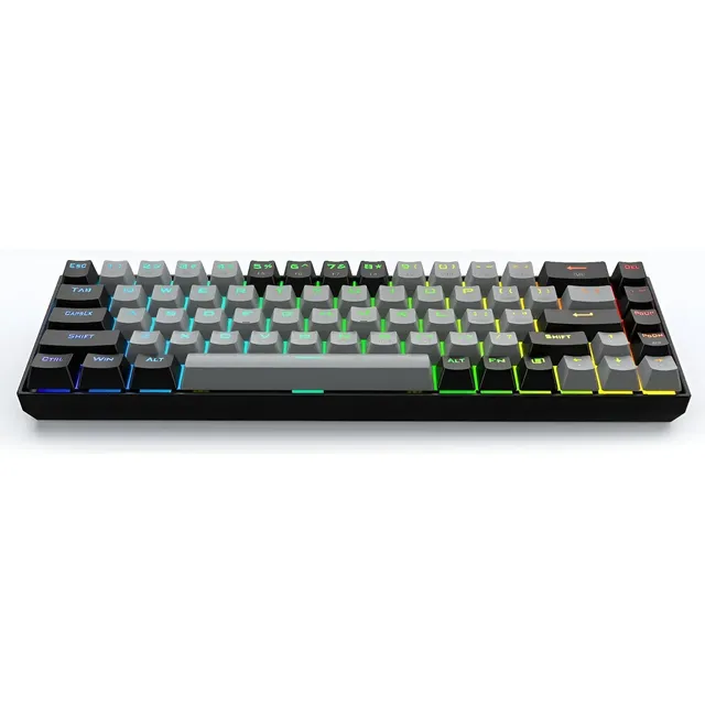 Teclado mecânico 60% Rgb Teclado profissional para jogos