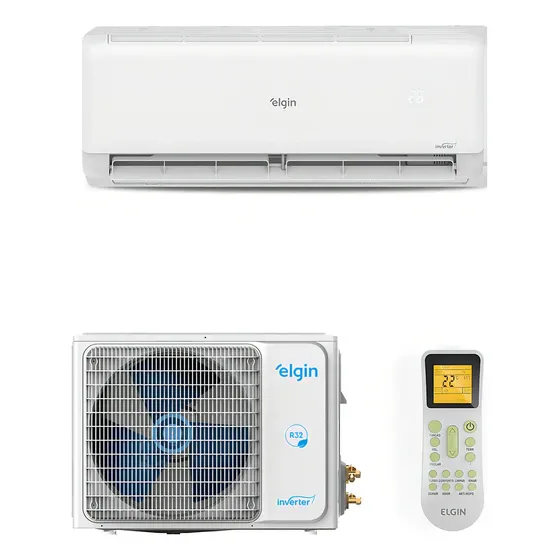 Ar Condicionado Split Hi Wall Eco Ii Inverter Elgin 9.000 Btus Frio