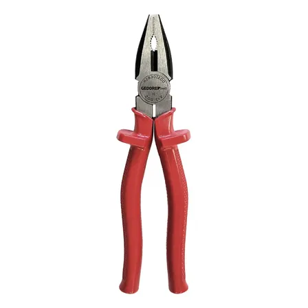 Alicate Universal 8 Pol Cromo Vanádio Gedore R28301200 1000v Cor Vermelho