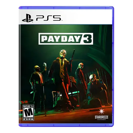 Jogo Payday 3 Ps5 Midia Fisica
