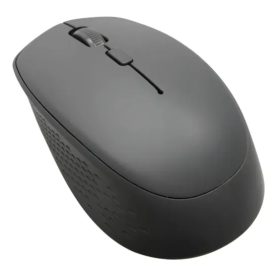 Mouse Sem Fio Ofmsw01 4 Botões Sensor Óptico Geonav Cinza