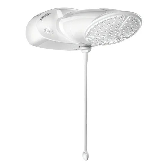 Chuveiro elétrico de parede Lorenzetti Top Jet Turbo Eletrônica branco 7.5kW