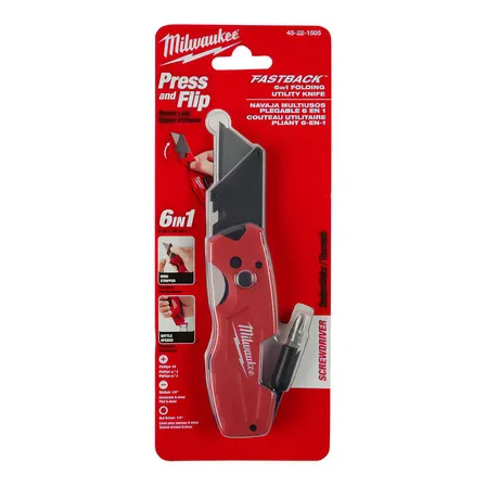 Estilete Fastback 6 Em 1 Encaixe Bits 48-22-1505 Milwaukee