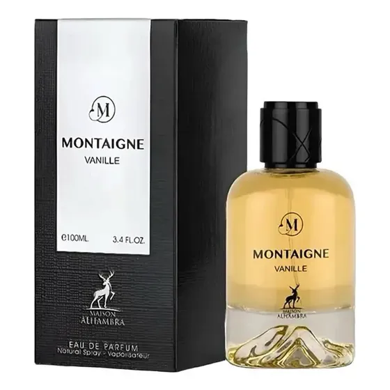 Perfume Árabe Maison Alhambra Montaigne Vanille (unisex) 100ml Edp - E