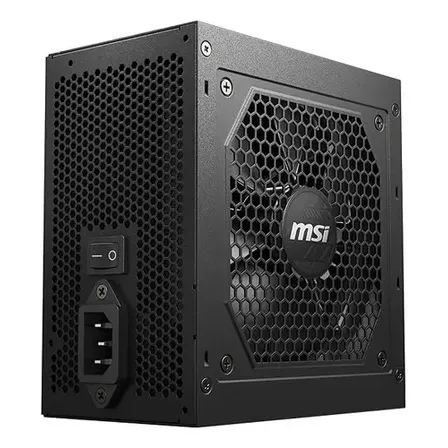 Fonte De Alimentação Msi Mag A850gl Pcie 5.0, Atx 3.0, 850w, 80 Plus Gold, Pfc Ativo, Full Modular, Preto