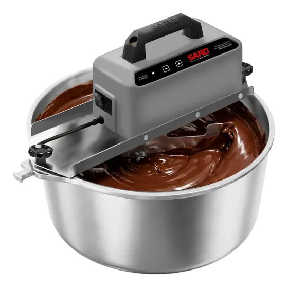 Panela Misturadeira Saro Pa21 21l Inox Cinza Com Regulador Digital Bivolt 127/220v 60 Mhz