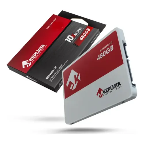 Ssd Keepdata Original Chips 480gb Sata 3 Kds480g-l21 Rosa Escuro