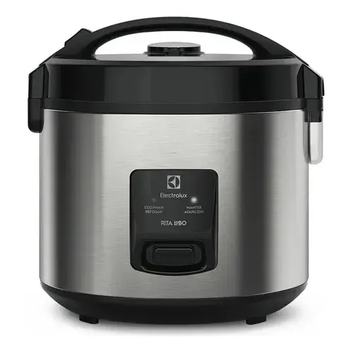 Panela de Arroz Elétrica Electrolux por Rita Lobo 3,5L Inox Efficient 2 em 1 ERC20