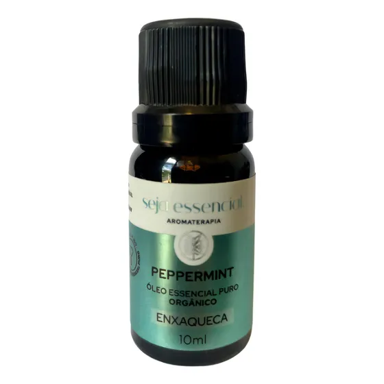 Óleo Essencial Peppermint 100% Puro Seja Essencial 10ml Aromatizador