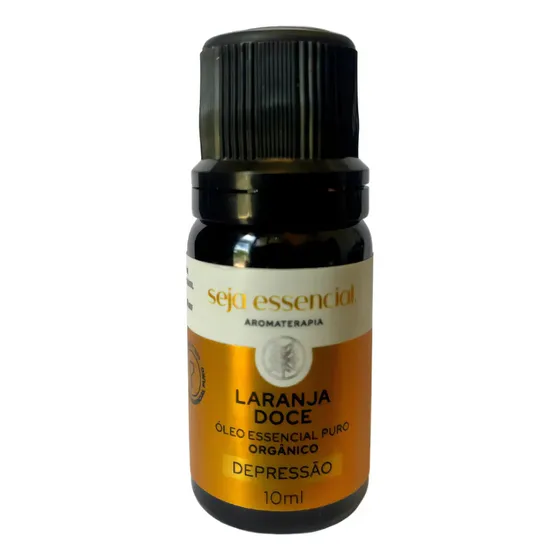 Óleo Essencial Seja Essencial Laranja Doce 100% Puro 10ml Aromatizante