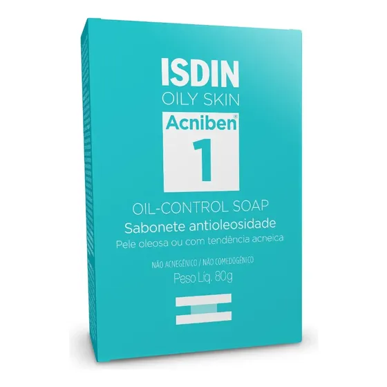 ISDIN Acniben Sabonete Antioleosidade em Barra 80g