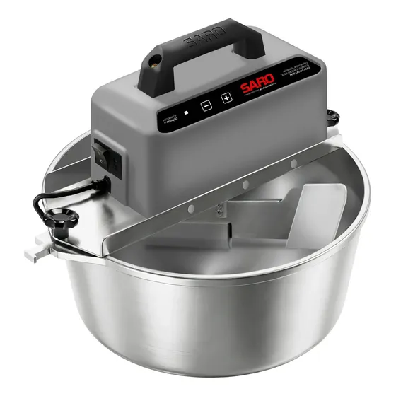 Panela Para Mexer Doces Alumínio 10 Litros Aço Carbono Inox 127/220v 50 Hz/60 Hz