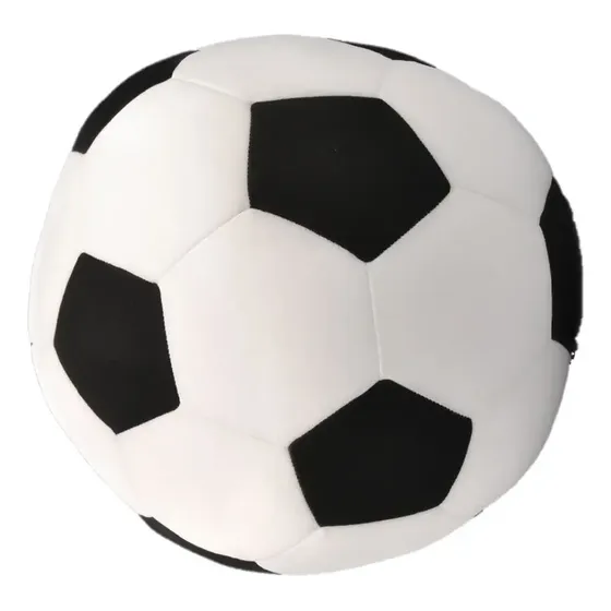 Bola de Pelúcia Futebol Macia 25 cm para Bebê