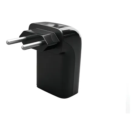 Protetor Contra Surto Clamper Iclamper Pocket Fit 10a 2 Pinos Preto 127/220v