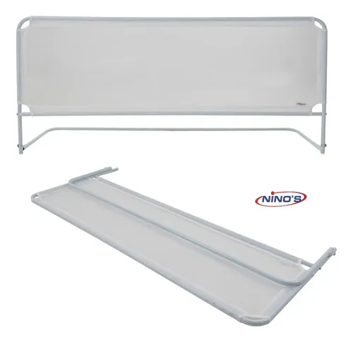 Grade De Cama Box Master Medidas 120 X 54 Branca Ninos Branco Lisa Liso