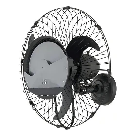 Climatizador Ventilador De Parede Goar Atenas 60cm Preto 60 Cm 60hz 220v
