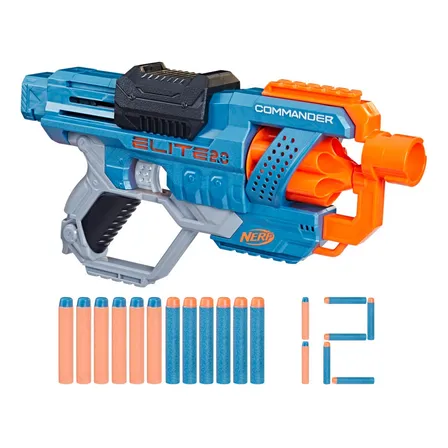 Hasbro E9962 Nerf Elite 2.0 Commander Rd 6 lançador de dardos