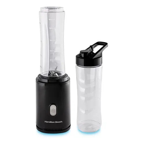 Liquidificador Hamilton Beach Portátil Individual 600ml Tritan Preto 220v
