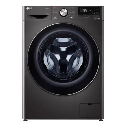 Lava E Seca Smart LG Vc2 Black Inox 14kg Cv9014bc2a