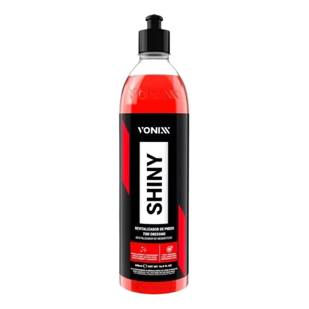 Shiny Revitalizador Pneu Pretinho Longa Duração Vonixx 500ml