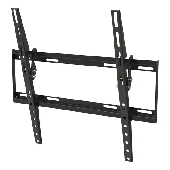 Suporte Para Tv De Parede Inclinável Ultra Slim Fino Fixo Led Lcd Plasma 3d Smart Tv Universal 32 A 55 Polegadas Para Sala Quarto Comércio Preto Resistente Suporta Até 40kg Aço Sbrp415 Brasforma