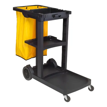 Perfect Pro Condor 973373 Carro De Limpeza Multifuncional C/ Saco Coletor Preto