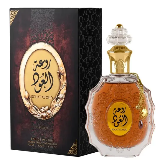 Perfume unissex Lattafa Rouat Al Oud EDP 100 ml