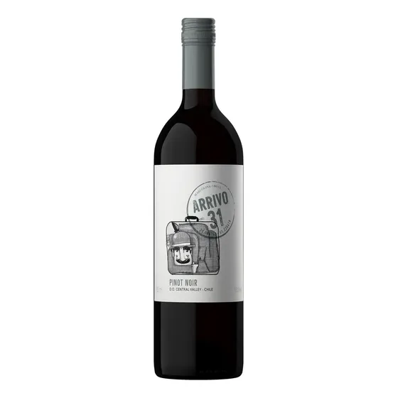 Vinho Chileno Seco Arrivo 31 Pinot Noir 750ml Valley