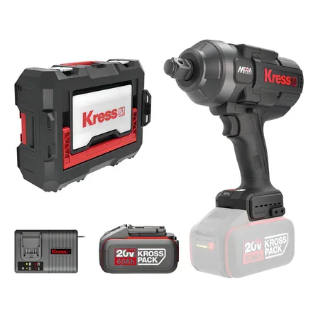 Chave De Impacto Bateria 3/4 Kub35.91 Brushless Kress Cor Preto 127/220v