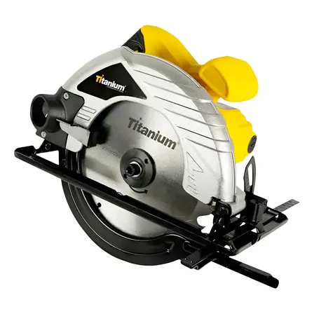 Serra Circular 1400w 7.1/4 127v Alta Potência Titanium Amarelo 50 Hz/60 Hz