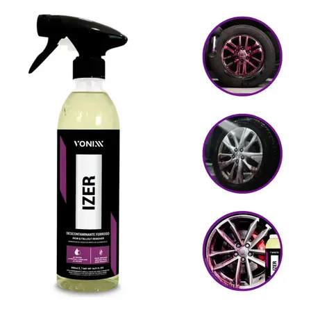 Limpa Roda Automotiva IZER Descontaminante Ferroso Vonixx