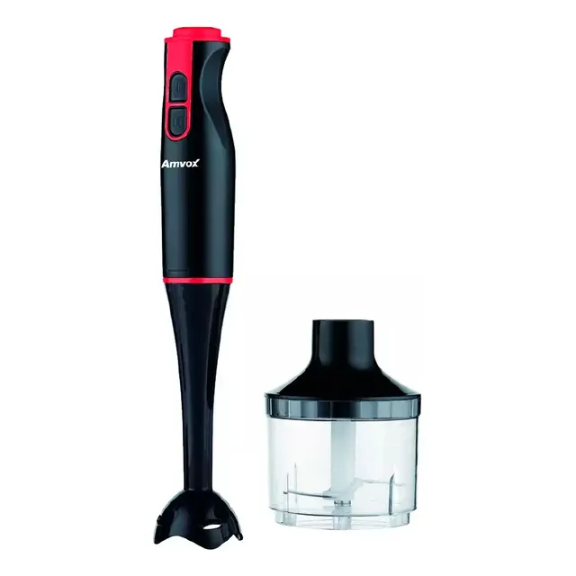 Mixer Apr 400 Lâmina De Aço 2 Velocidade 400w Amvox Cor Preto
