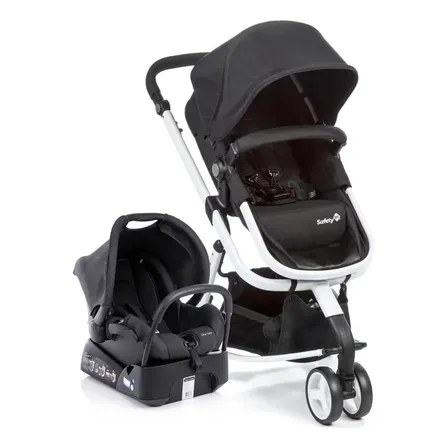 Travel System Safety 1st, Mobi Trio, 0 A 15kg, Black & White