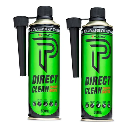 Direct Clean Injeção Direta Limpeza De Bicos Injetores Melhora Desempenho E Consumo De Combustível Aplicador Kit 2 Koube