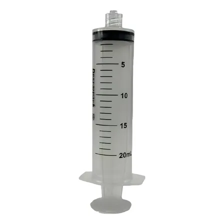 Seringa Descartável 20 Ml Sem Ag Bico L.lock - Descarpack