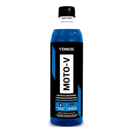 Moto-v Shampoo Desengraxante Para Lavar Motos Vonixx 500ml