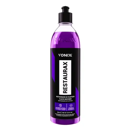 Restaurador De Plásticos Automotivo Restaurax 500ml - Vonixx