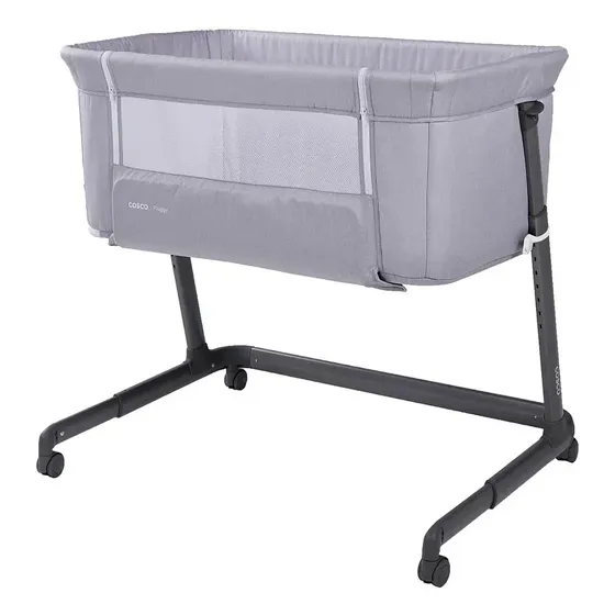 Berço Cosco Kids, Co-bed Pluggy, 0 a 9kg, Cinza Claro