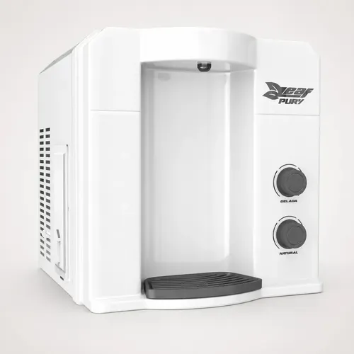 Purificador Água Refrigerado Por Compressor Leaf Pury Cor Branco 220v