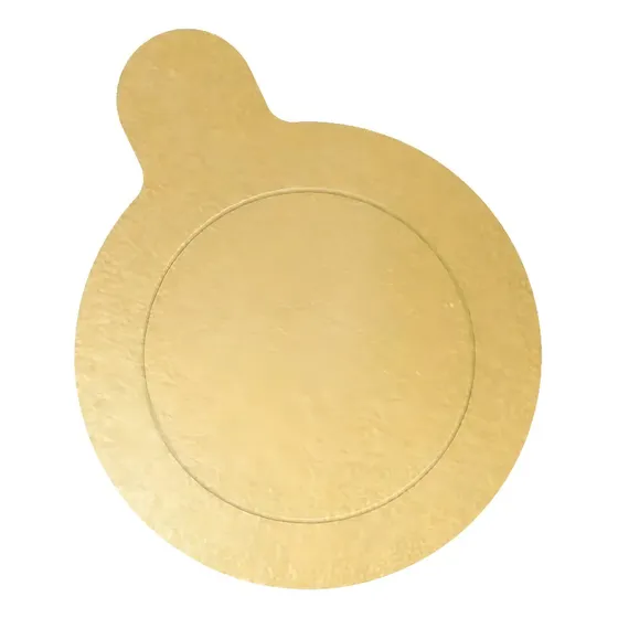 Bases para Doces Ouro 8cm Ultrafest - Pack 100 Unidades