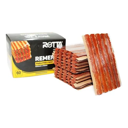 Refil Macarrão Para Remendo De Pneus 6MM - Rotta376 Carro Caixa 60 Und